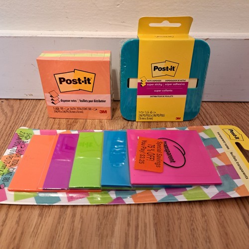 Post notes desk dispenser - notes,