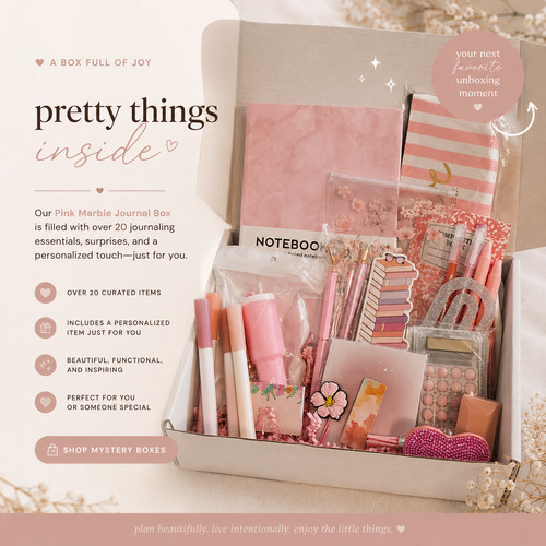 Journal box bundle - box, mystery